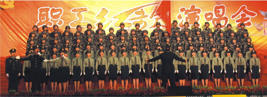 东方集团参加职工红歌演唱会